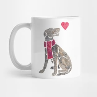 Watercolour Deerhound Mug